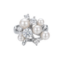 Constellation Pearl Cluster Ring