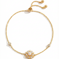 Snowglow Pearl Glittering Bracelet