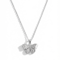 Dual-Layer Pavé Butterfly Necklace