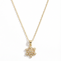 Éclat Snowflake Pendant Necklace